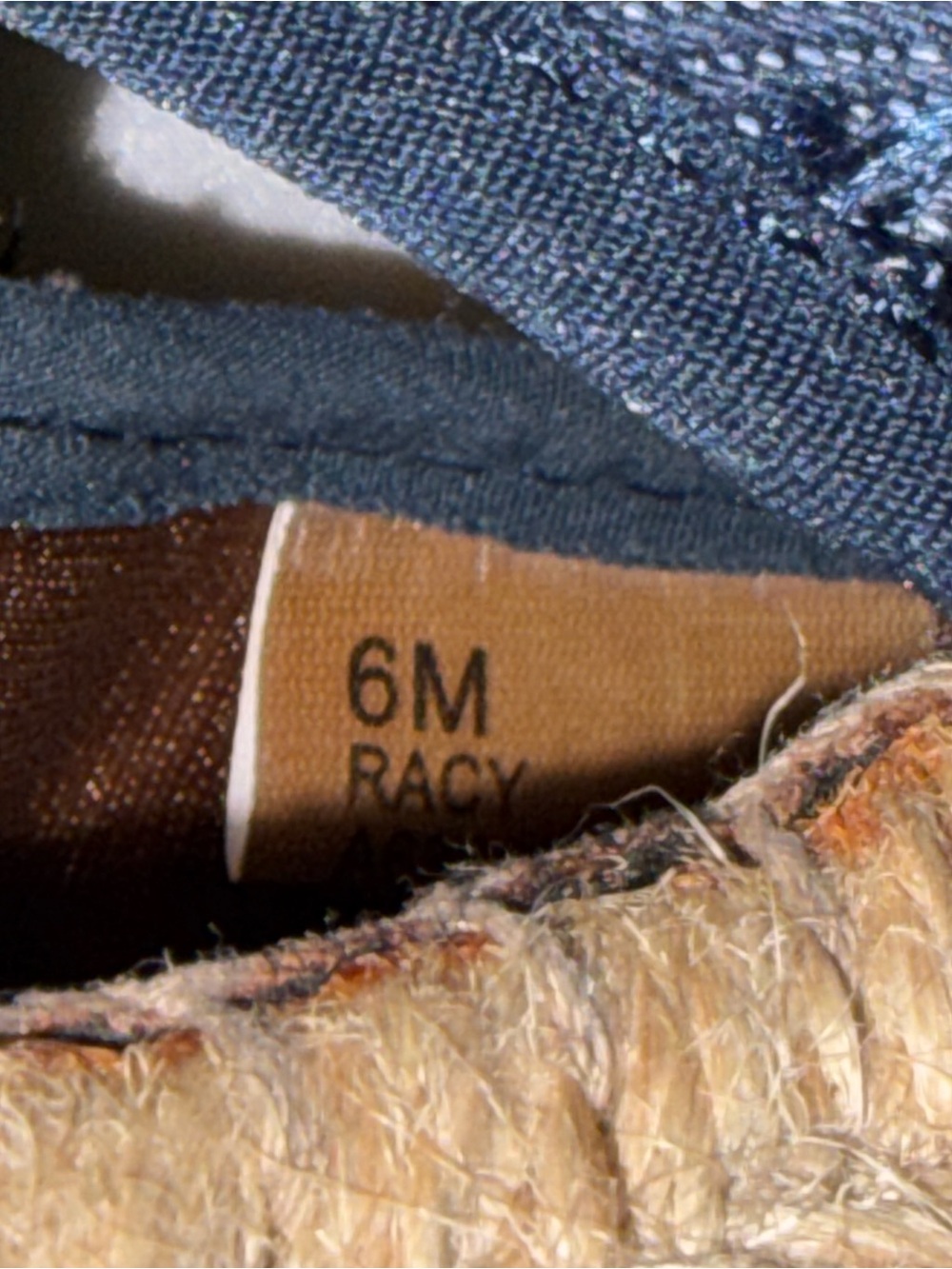 Life Stride Navy Blue Espadrille Wedge‎ Mules - Picture 6 of 6